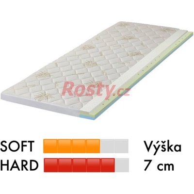 SOFATEX PŘISTÝLKA TOPPER AIR VISCO LATEX 7 180x200x7cm (ATYP)
