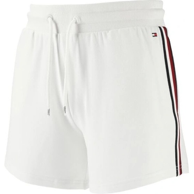 Tommy Hilfiger TH GLOBAL STRIPE-SHORT Dámské šortky bílá