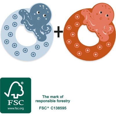 small foot Dřevěné písmeno O – Zbozi.Blesk.cz