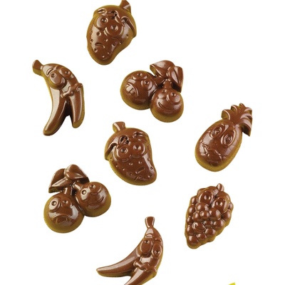 Silikomart Forma na čokoládu - Choco Fruits