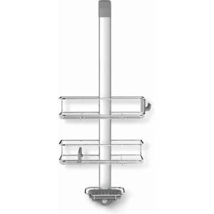simplehuman - Висяща рафтче за душ, регулируемо, от неръждаема стомана BT1101 (BT1101)