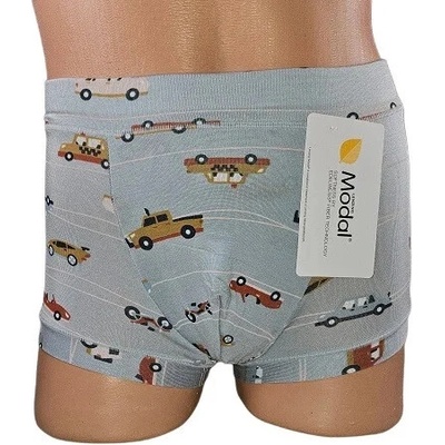 Chlapčenské modalové boxerky Cars bledomodrá