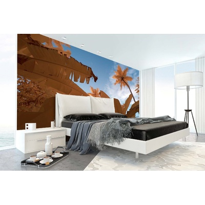 DIMEX ART Самозалепваща се флизелинова фототапета бананово дърво 375 x 250 см