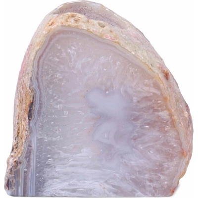 Nefertitis Achát natur svícen geodka leštěná NF29461 - cca 500 - 700 g