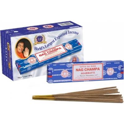 Satya vonné tyčinky Nag Champa Sai Baba 40 g