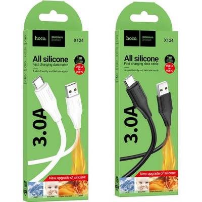 Hoco X124 pro USB-A/USB-C černý