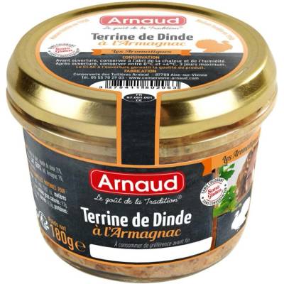 Arnaud Terrine de Dinde á l´Armagna Krůtí terina s Armaňakem 180 g