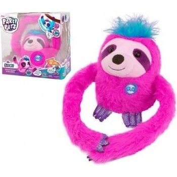 TM Toys Party Pets Lenochod Slowy růžový