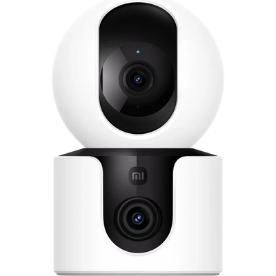 Камера за видеонаблюдение Xiaomi C300 Dual BHR9166EU, 2K / 3MP, Двойна камера, Нощно виждане, Wi-Fi 6, AI, Bluetooth 5.4, Бял (BHR9166EU)