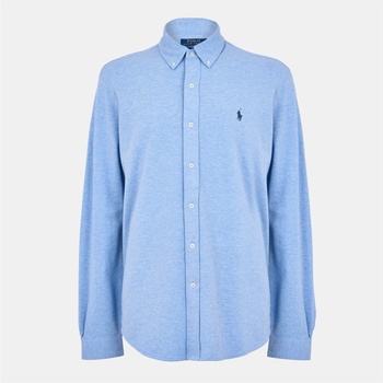 Ralph Lauren Риза Polo Ralph Lauren Men's Slim Fit Button-Down Plain Shirt - Isle Heather