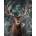 Norimpex - Puzzle Diamant painting: Portrait of a deer 30x40cm - 1 - 39 piese