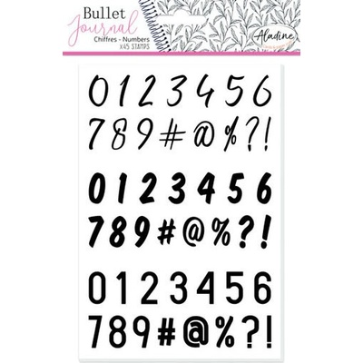 Stampo BULLET JOURNAL – Číslice