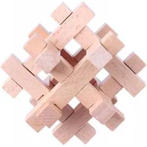 Johntoy Дървен 3D пъзел Johntoy - Главоблъсканица, вид 12 (28173-12)