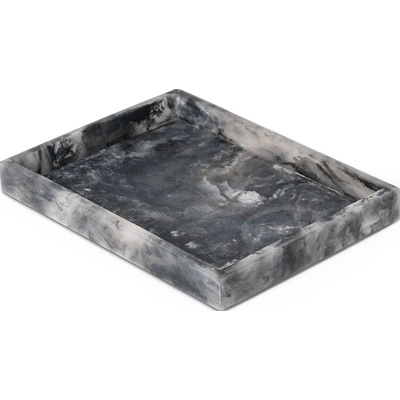 Ferm Living Декоративен поднос Mist 15 x 20 см цвят въглен (1104269889)