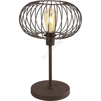 Image 1 of Klausen KL108018 - Настолна лампа WIRE 1xE27/15W/230V кафява (KS0086)