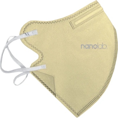 Nanolab nano respirátor FFP2 dámsky béžový 10 ks