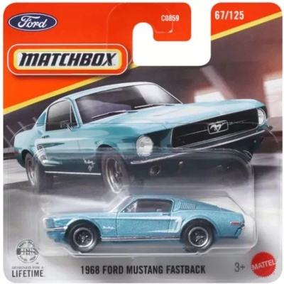 Mattel Matchbox: количка - Ford Mustang Fastback 1968 (JHN47)