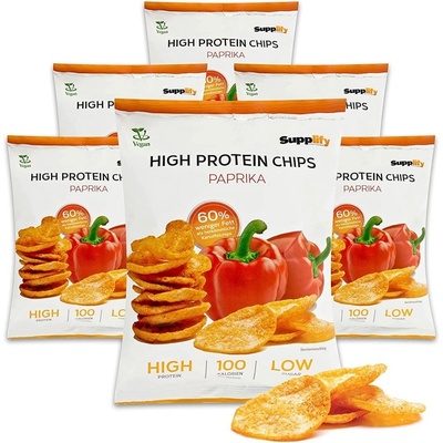 Supplify High Protein Chips Paprika 50 g