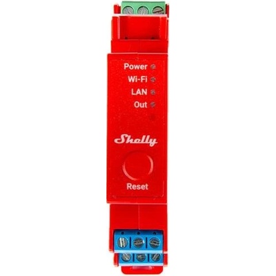 Relé na DIN lištu SHELLY PRO 1PM Wi-Fi LAN