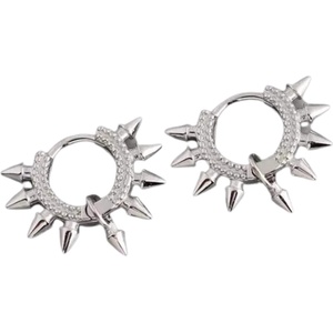 Silenti Jewelry Сребърни обеци "Острота