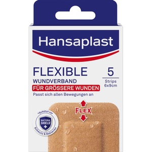 Hansaplast Гъвкава превръзка за рани 6 x 9 см - 5 Броя