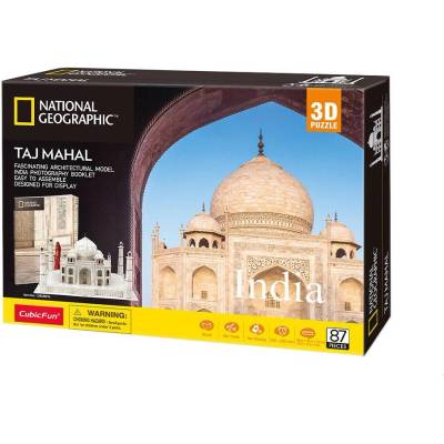 CubicFun 3D Пъзел INDIA TAJ MAHAL NATIONAL GEOGRAPHIC (1005358F)