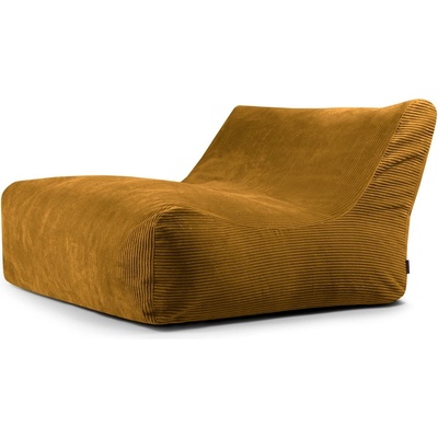 SLOWDOWN Пуф от рипсено кадифе в цвят горчица Sofa Lounge - SLOWDOWN (SF120D WA MU)
