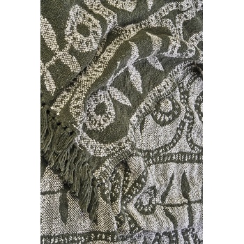 Madam Stoltz Памучно покривало Madam Stoltz 125 x 175 cm (JOTH1345B)