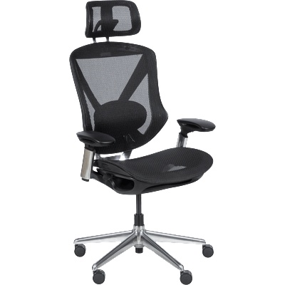 Ергономичен стол mana - черен (3520566)