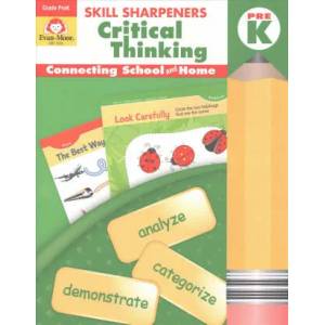 Skill Sharpeners: Critical Thinking, Prek Workbook | Evan-Moor Educational Publishers (ISBN: 9781629383477)