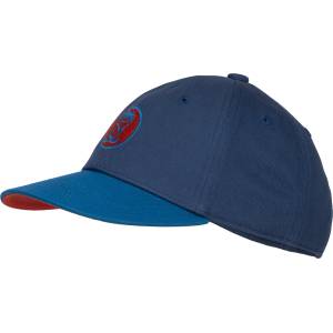 Trollkids Детска шапка с козирка Trollkids Kid's Kroksand Cap - Mystic Blue / Summernight Blue / Red Clay - размер 48-52 cm (204-8114-1711)
