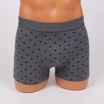 Image 1 of Мъжки боксер в тъмносиво на точки