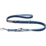 amiplay Lead Jeans Denim 6 in 1 - тренировъчен повод за куче - ДЪНКИ, размер L - 100 - 200 х 2 см - Полша - 271456