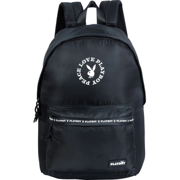 Unkeeper Ученическа раница Unkeeper - Playboy, Bunny, Черна (DKT64866)