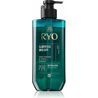RYO Deep Cleansing & Cooling Shampoo hĺbkovo čistiaci šampón s chladivým účinkom 480 ml
