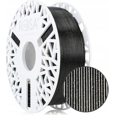 Rosa 3d PETG 3267 1,75 mm 1 kg černý