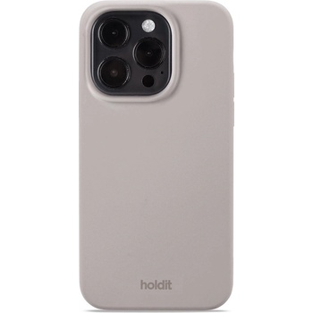 Image 1 of Holdit Калъф Holdit - Silicone, iPhone 15 Pro, Taupe (7330985159916)