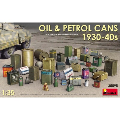 MiniArt Oil and Petrol Cans 1930–40 1:35