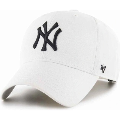 47 MLB NEW YORK YANKEES RAISED BASIC MVP Klubová bílá