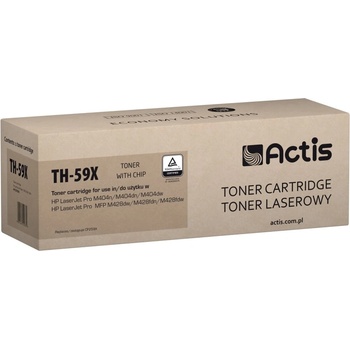 Compatible TH-59X Toner (replacement for HP CF259X; Supreme; 10000 pages; black). With a chip. We recommend disabling the printer software update, the new update may cause problems with the toner not working properly (TH-59X)