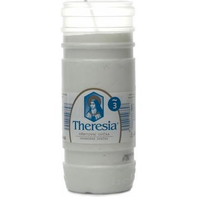 Bolsius Theresia biela 210 g