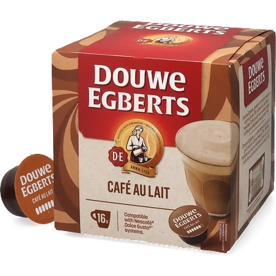 Douwe Egberts | Café au Lait - 16 капсули за Dolce Gusto