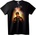 NOONEBRAND Тениска The Don Музика - 2XL, Black