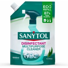 Sanytol Eukalyptus dezinfekční univerzální čisticí prostředek 1 l náhradní náplň