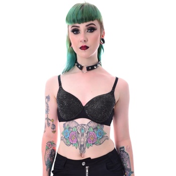 Image 1 of Poizen industries Сутиен Poizen Industries - NIGHTSHADE - ЧЕРЕН - POI874