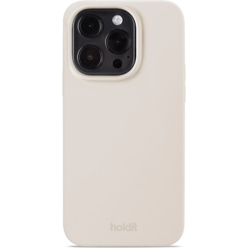 Image 1 of Holdit Гръб Holdit Silicone Case за iphone 15 Pro - Light Beige