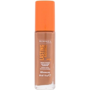 Rimmel Lasting Radiance SPF 25 Rozjasňujúci make-up 400 Natural Beige 30 ml