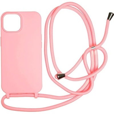 Mobile Origin Lanyard Case iPhone 15 ružové