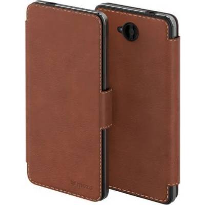 Nokia Ms lumia 650 flip cover brown (650fc / 896)