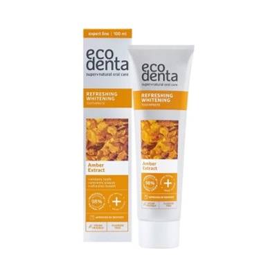 Ecodenta Osvěžující bělící z extraktem z jantaru 100 ml